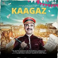Kaagaz poster