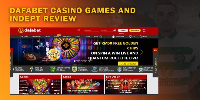 Dafabet Casino Games and Indept Review