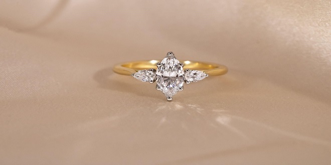 Curves of Love: Exploring the Marquise Shaped Engagement Ring Trend