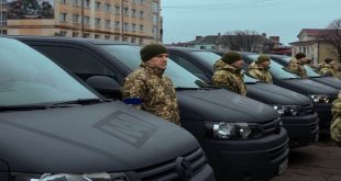 Ukrainian border guards receive 50 cars from MK Foundation