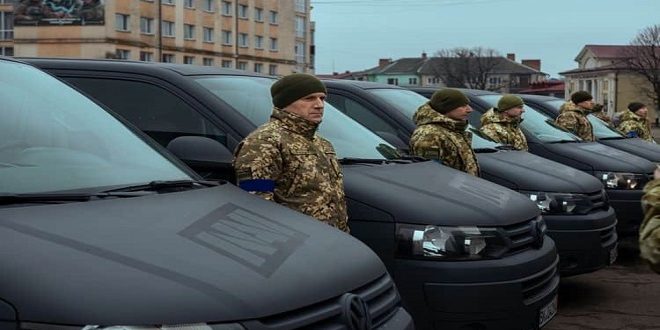 Ukrainian border guards receive 50 cars from MK Foundation